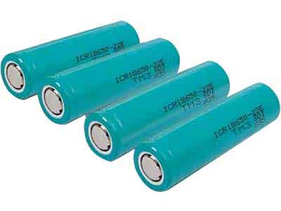 中山天貿圓柱鋰離子電芯