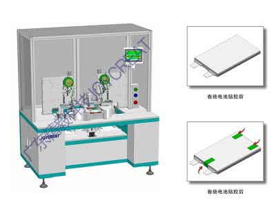 精毅科技 電池PACK工藝設備 JFL-01 四面貼高溫膠機