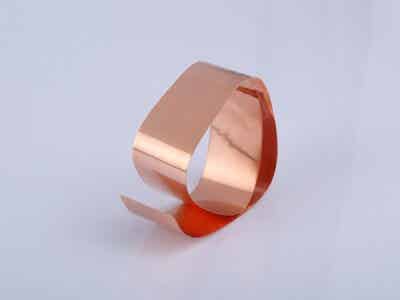 保誠(chéng)電子 電池配件 導(dǎo)圓角銅帶處理