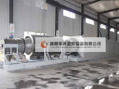 華光窯爐 鋰電行業燃氣脫水回轉窯爐