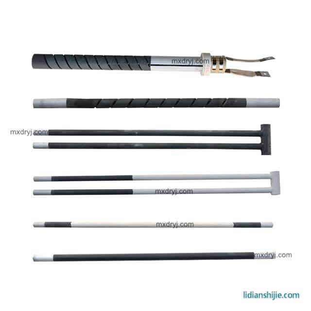 銘鑫電熱材料 鋰電負(fù)極材料用硅碳棒 生產(chǎn)磁性材料用硅碳棒