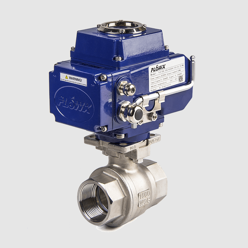 弗雷西 電動二片式球閥