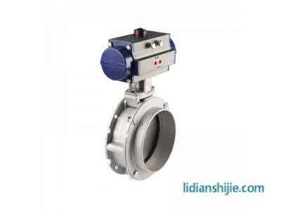 弗雷西不銹鋼304自動化粉末蝶閥