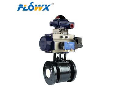 單作用彈簧復位氣動陶瓷球閥