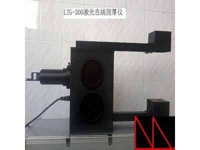 鳳鳴亮動態非接觸高精度石墨烯電池極片激光在線測厚儀