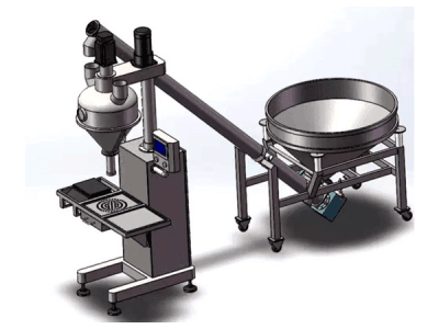 中利包裝 10-5000g粉末半自動包裝機