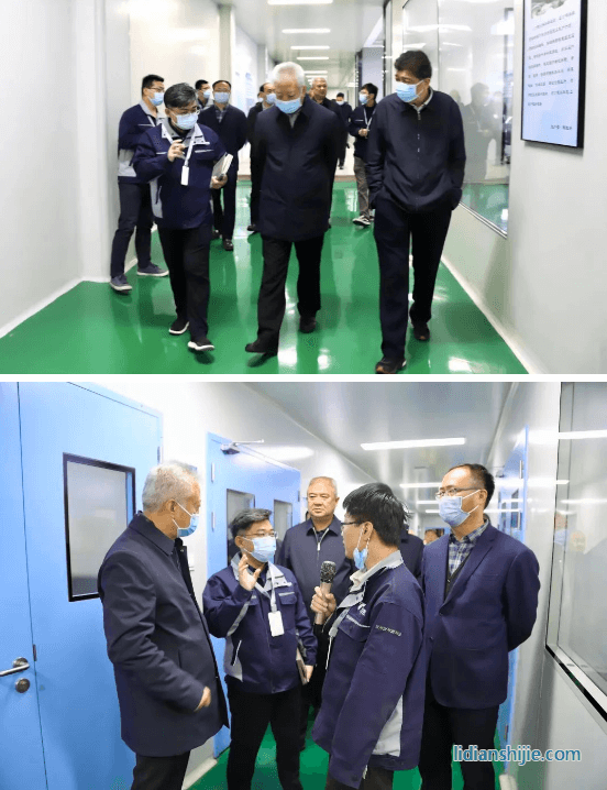 市政協(xié)調(diào)研組一行蒞臨天力鋰能調(diào)研指導工作