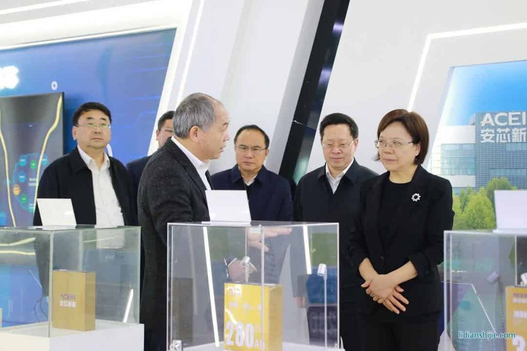 謝建輝帶隊赴桑頓新能源調研新能源產業