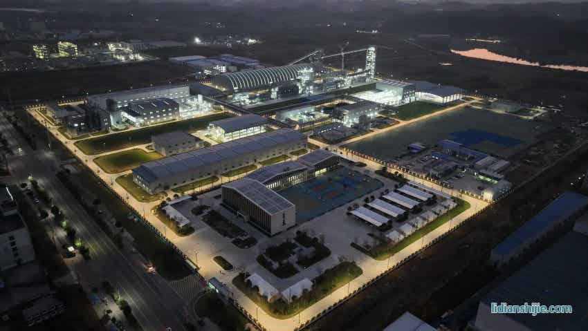 天齊鋰業(yè)安居基地廠區(qū)實(shí)景圖。四川省經(jīng)信廳供圖