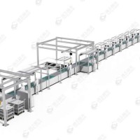逸飛激光 電池PACK量產(chǎn)裝備-連續(xù)式